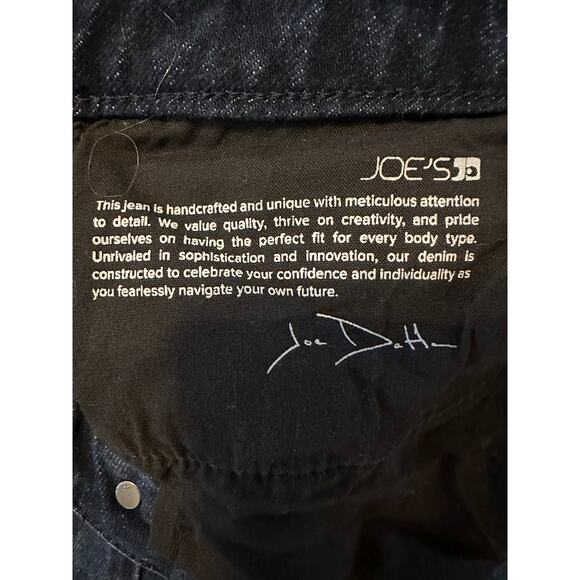 Joes Jeans The Milla Women's 30x28 High Rise Straight Ankle Blue Cheetah Print - Picture 8 of 9